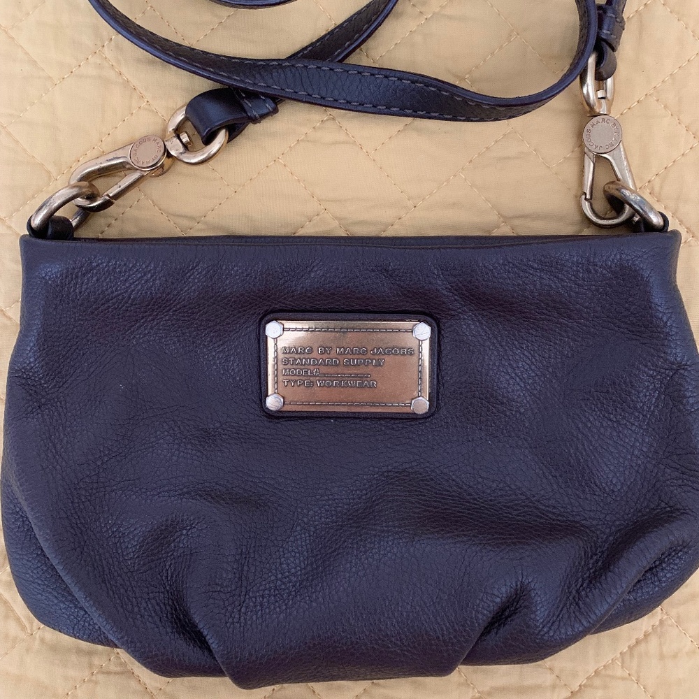 Marc by Marc Jacobs Brown Leather Crossbody Bag